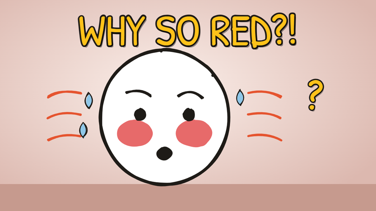 Munchrd illustration for: Why do we blush?