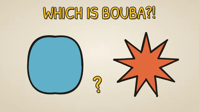 Munchrd: Why does everyone agree which shape is 'bouba' and which is 'kiki'?