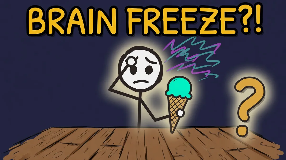 Munchrd illustration for: Why do you get brain freeze?