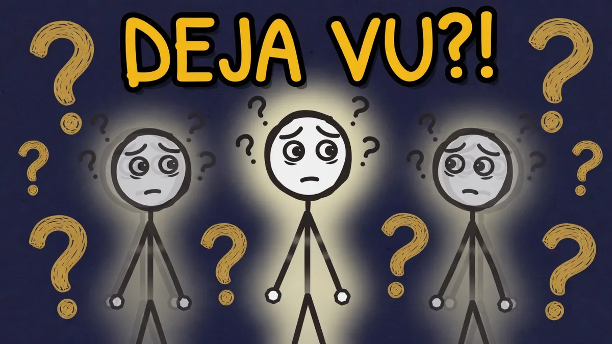 Munchrd illustration for: Why do we get déjà vu?