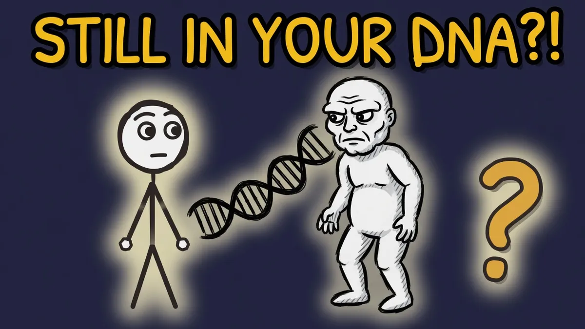 Munchrd illustration for: Did the Neanderthals just vanish, or did they blend into us?