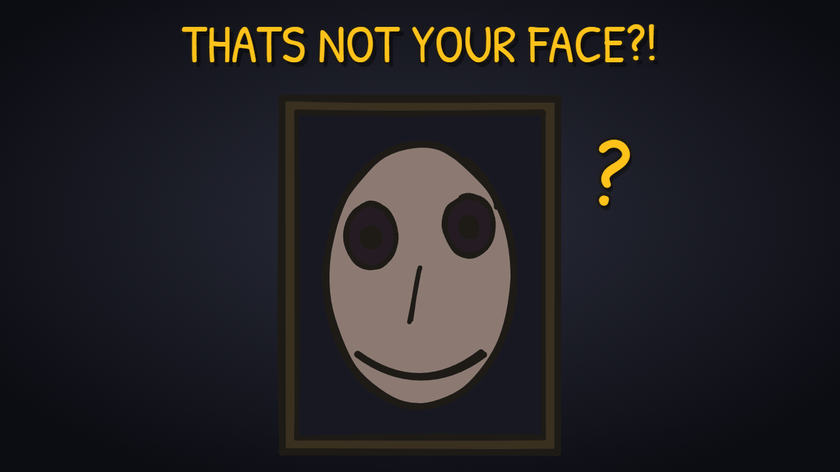 Munchrd illustration for: Why does staring into a mirror turn your face into a stranger?