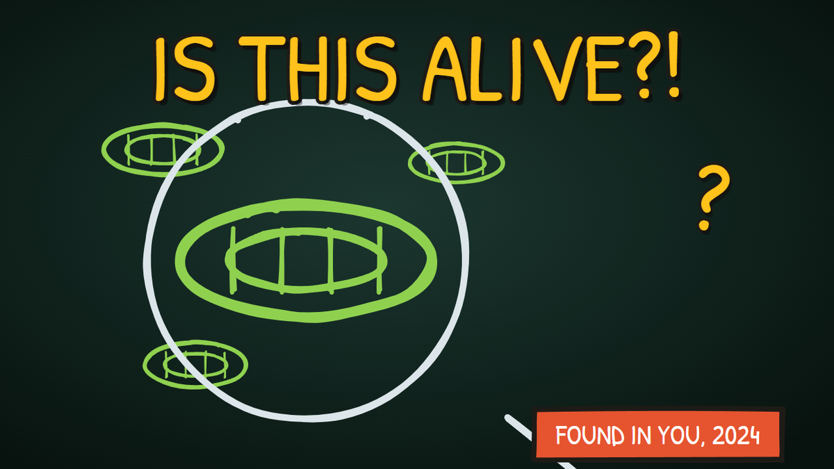 Munchrd illustration for: Why did scientists just find things inside you that aren't quite alive?