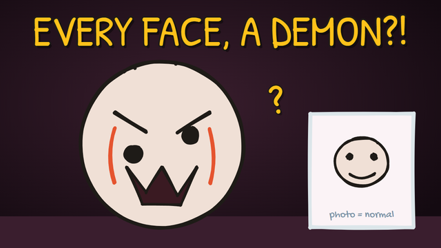 Munchrd: Why do some people see faces turn into demons?
