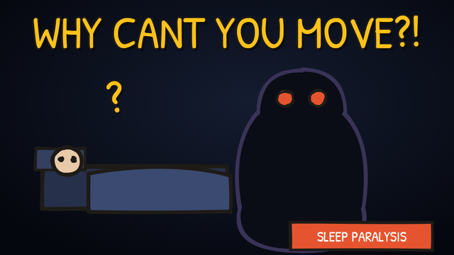 Munchrd: Why do you wake up paralysed, with something on your chest?