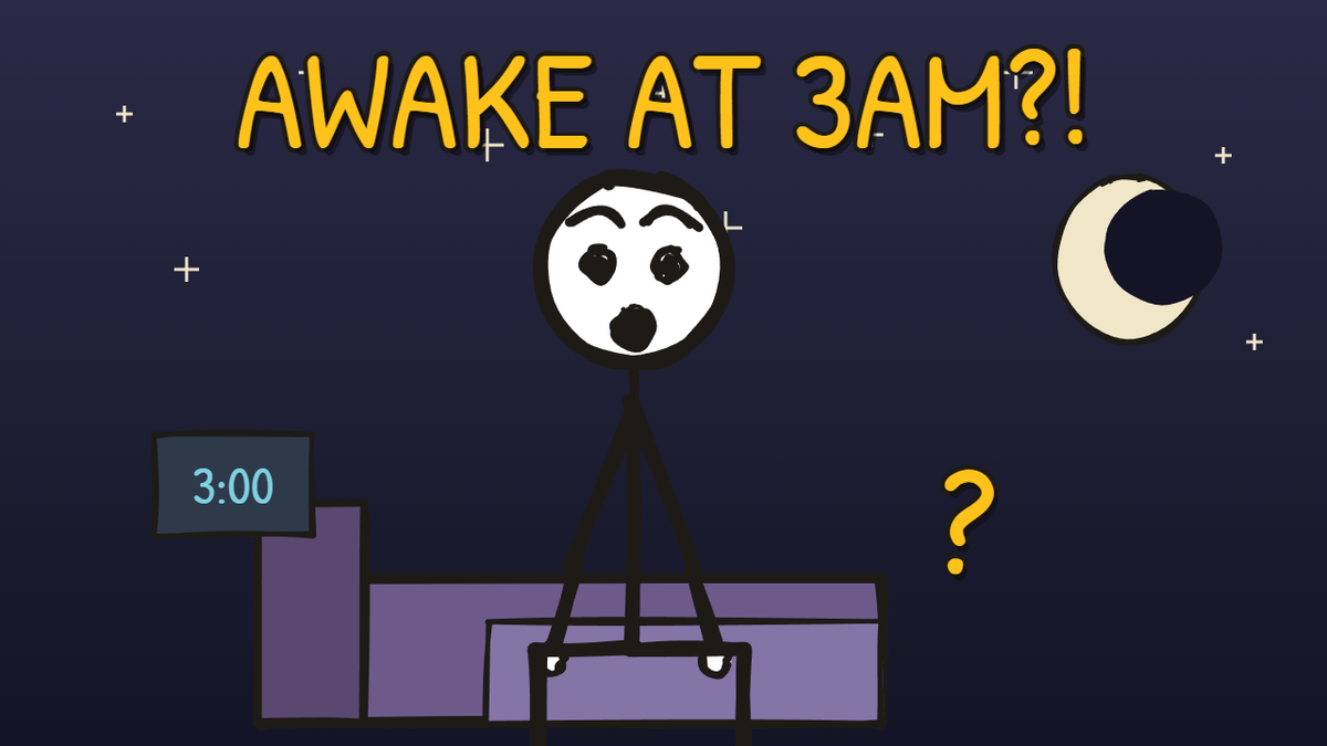 Munchrd illustration for: Why did people used to sleep twice a night?