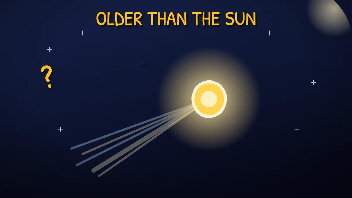 Munchrd illustration for: What is comet 3I/ATLAS, and why do scientists say it's older than the Sun?