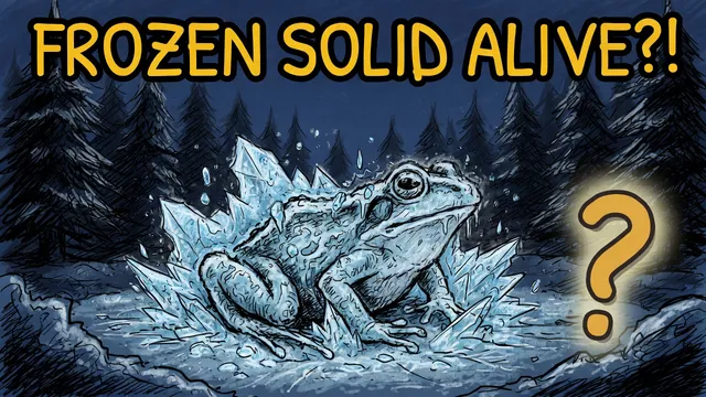 Munchrd: Why can wood frogs freeze solid and thaw alive?