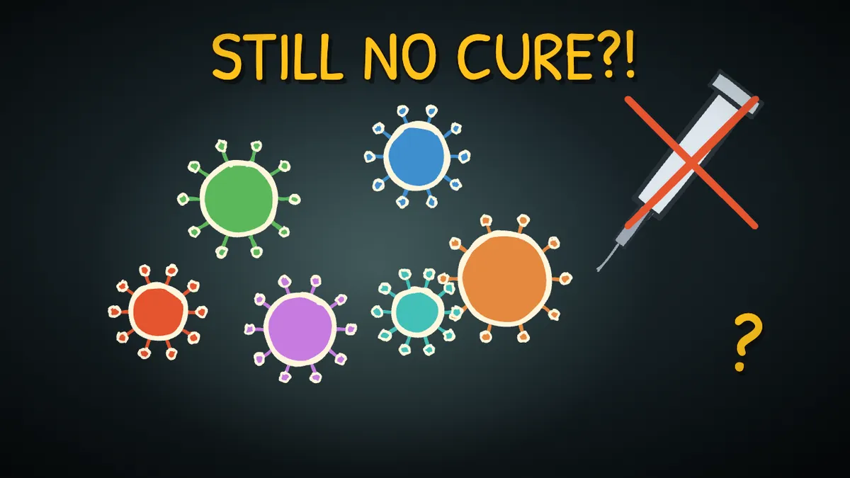 Munchrd illustration for: Why can't we cure the common cold?