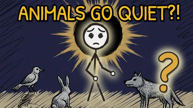Munchrd: Why do animals go quiet in an eclipse?
