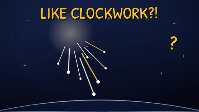 Munchrd: Why do meteor showers happen every year?