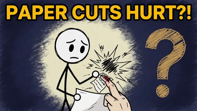 Munchrd: Why do paper cuts hurt so much more than bigger cuts?