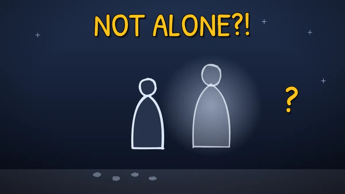 Munchrd illustration for: Why do people in disasters sense an invisible helper?