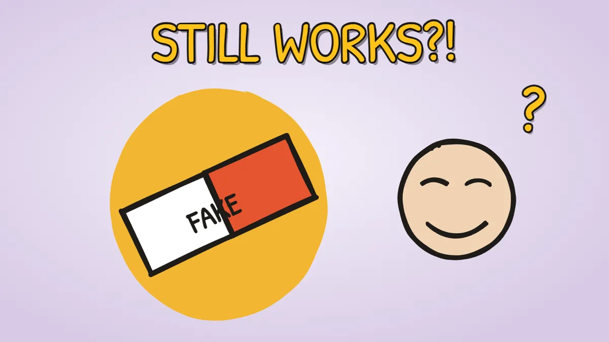Munchrd illustration for: Why do placebos work even when you know it's a placebo?