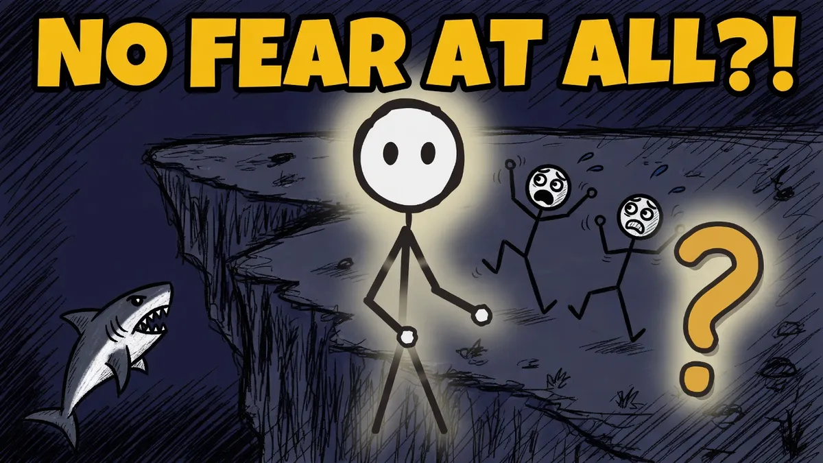 Munchrd illustration for: Why do some people feel no fear?