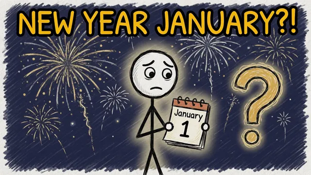 Munchrd: Why do we celebrate the new year in January?