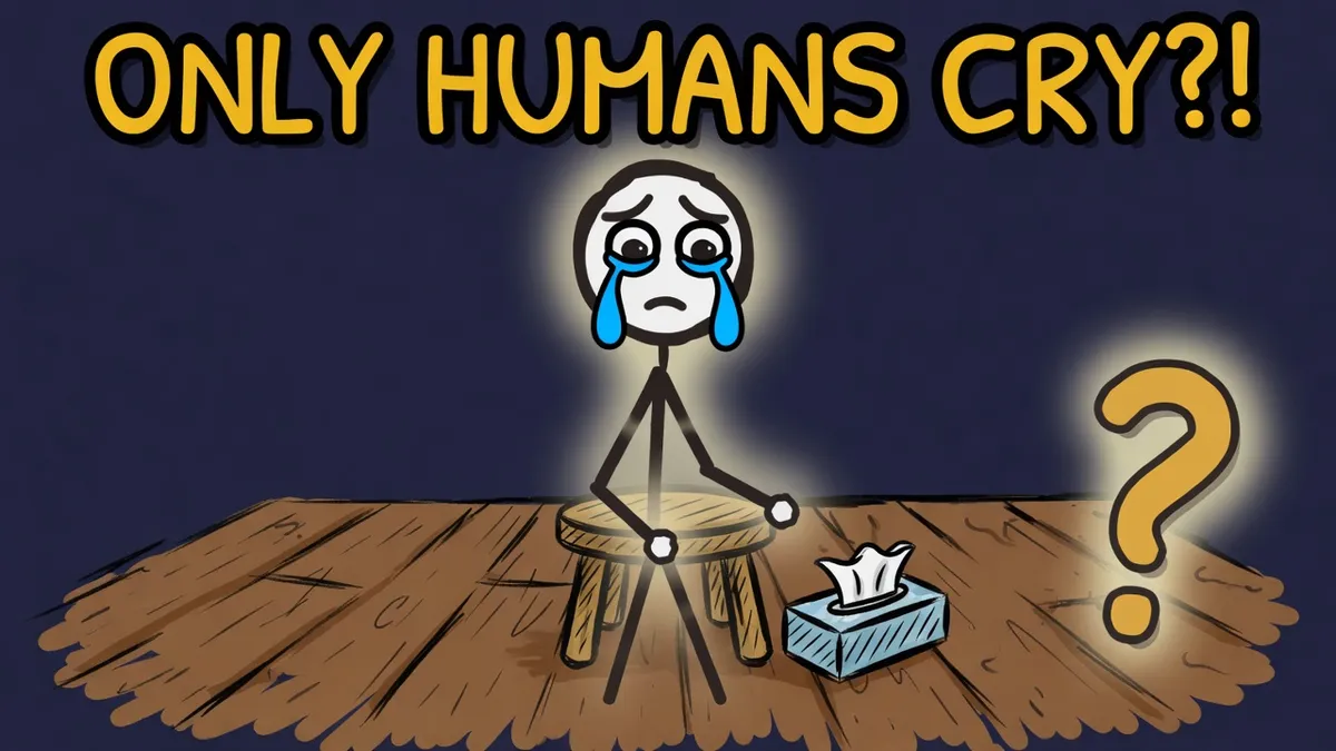 Munchrd illustration for: Why do we cry?