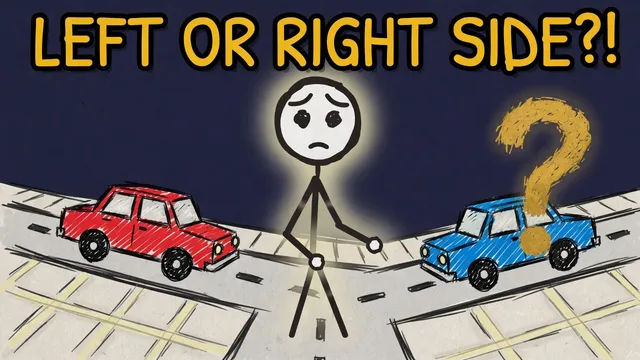 Munchrd: Why do we drive on different sides of the road?