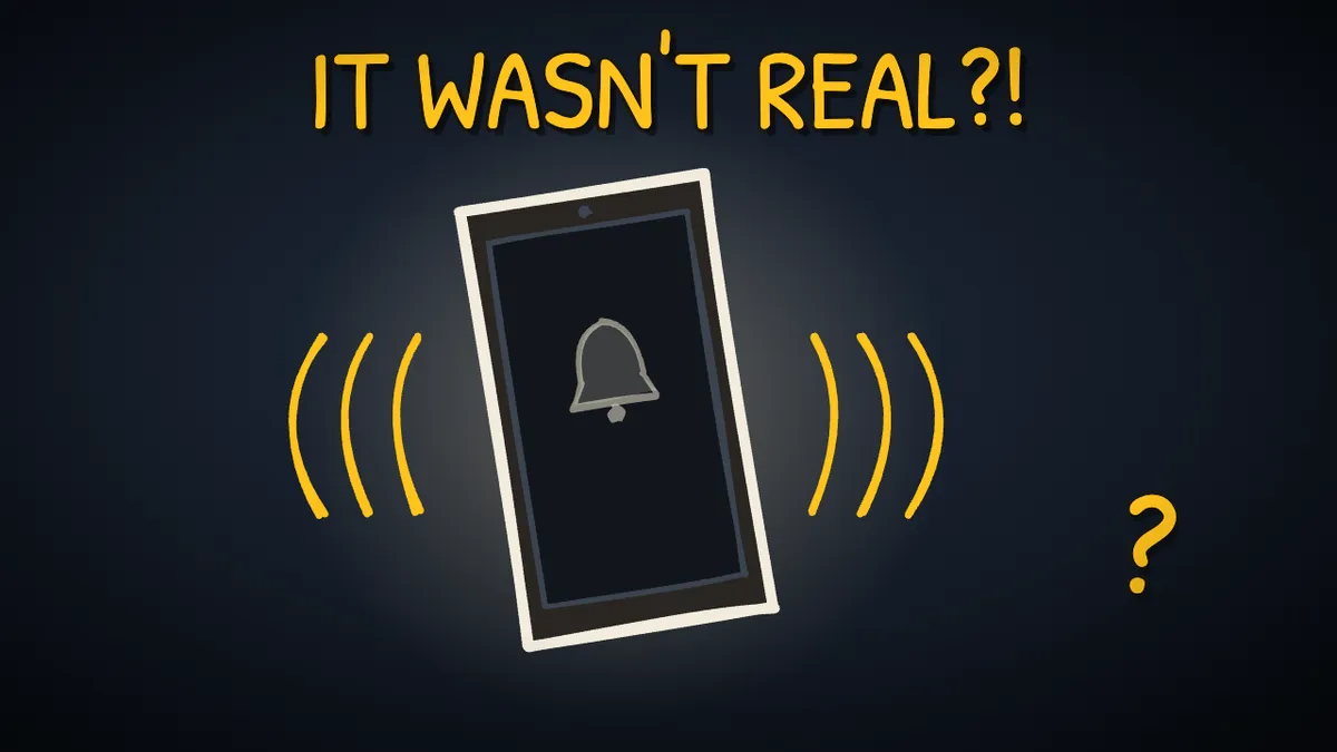 Munchrd illustration for: Why do we feel phantom phone buzzes?
