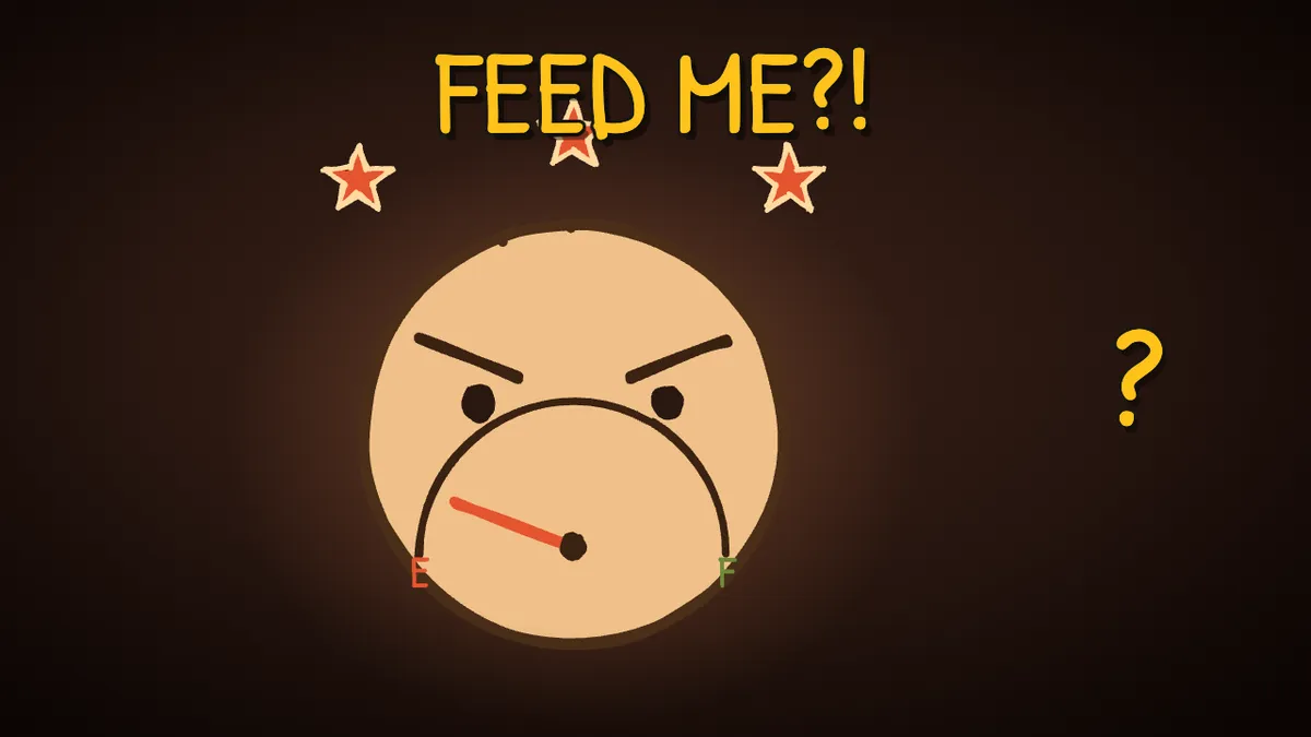 Munchrd illustration for: Why do we get hangry?