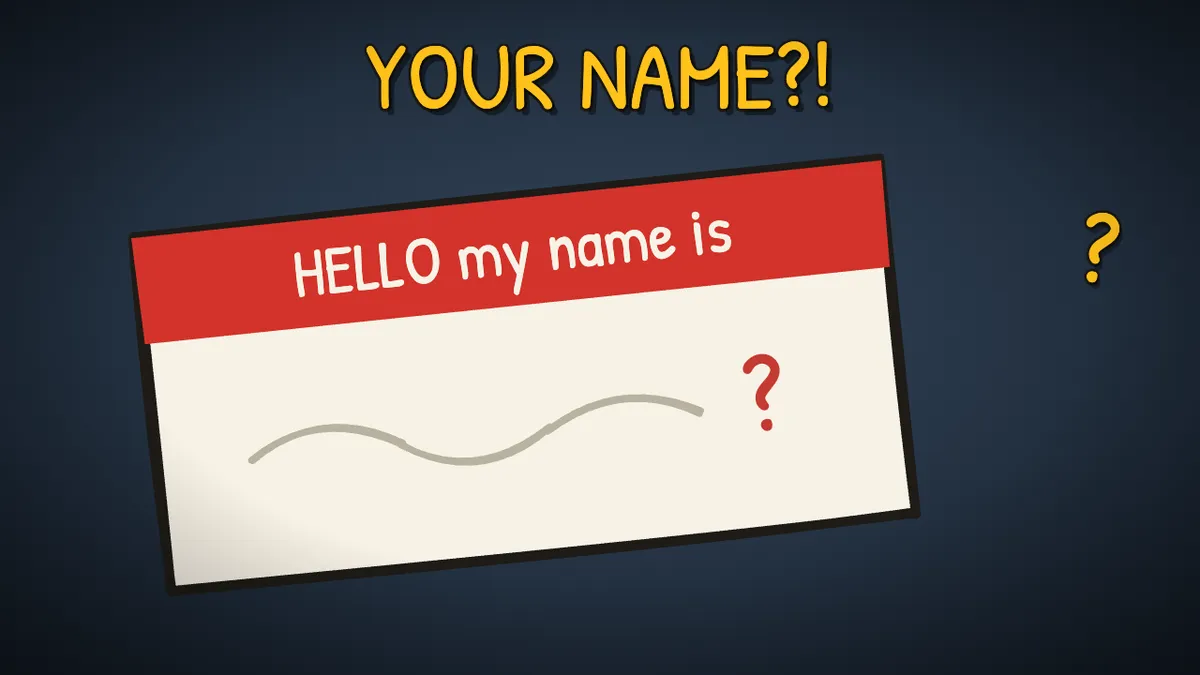 Munchrd illustration for: Why do you forget names instantly?