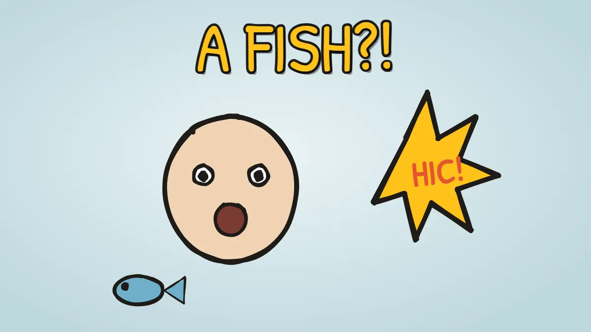 Munchrd illustration for: Why do you get hiccups?