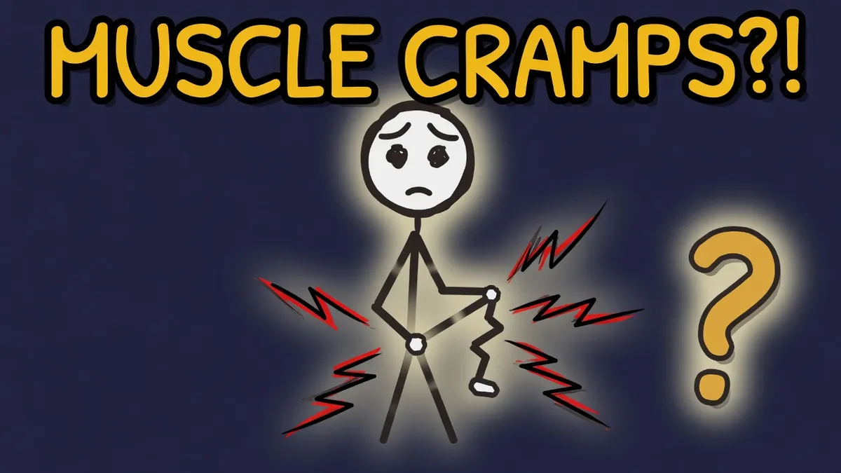 Munchrd illustration for: Why do you get muscle cramps?