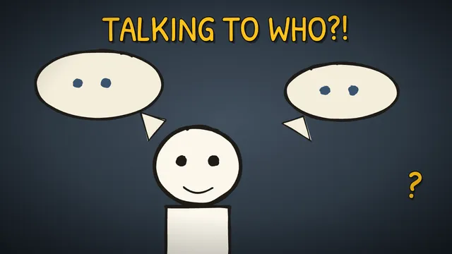 Munchrd: Why do you talk to yourself?