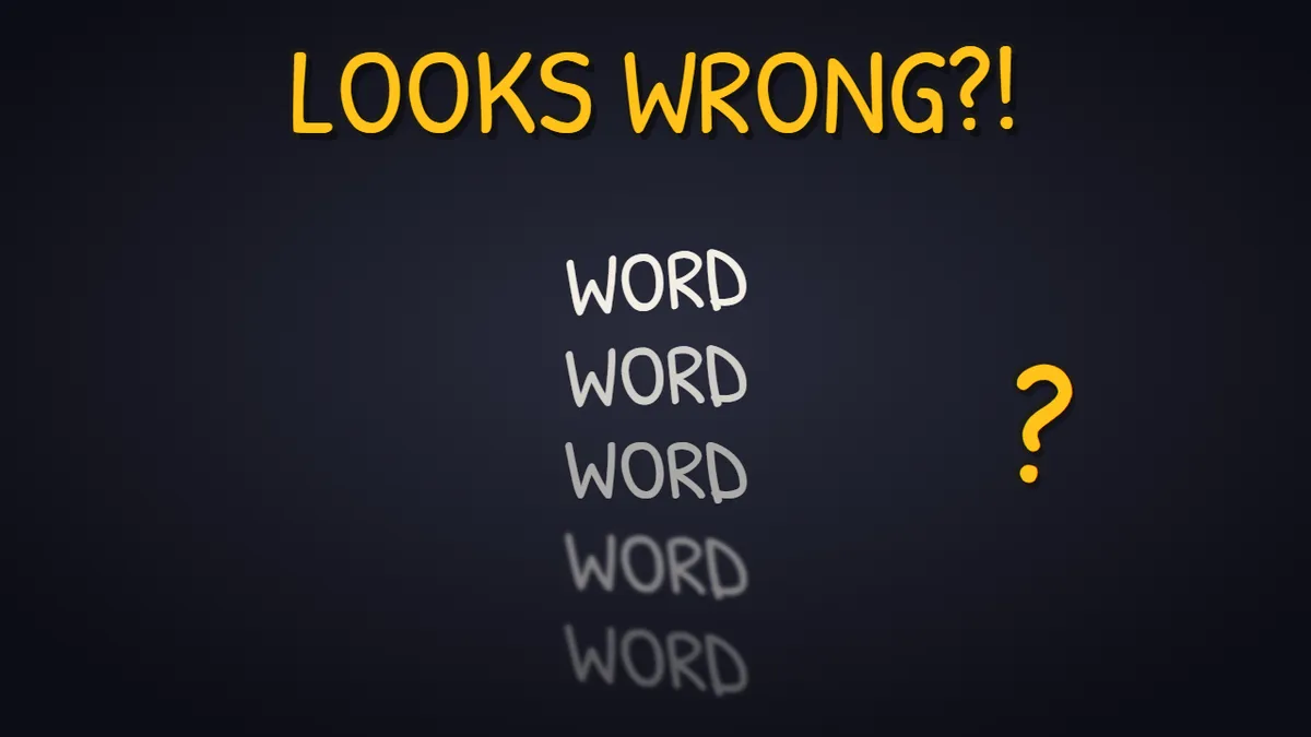 Munchrd illustration for: Why does a word lose meaning when you repeat it?