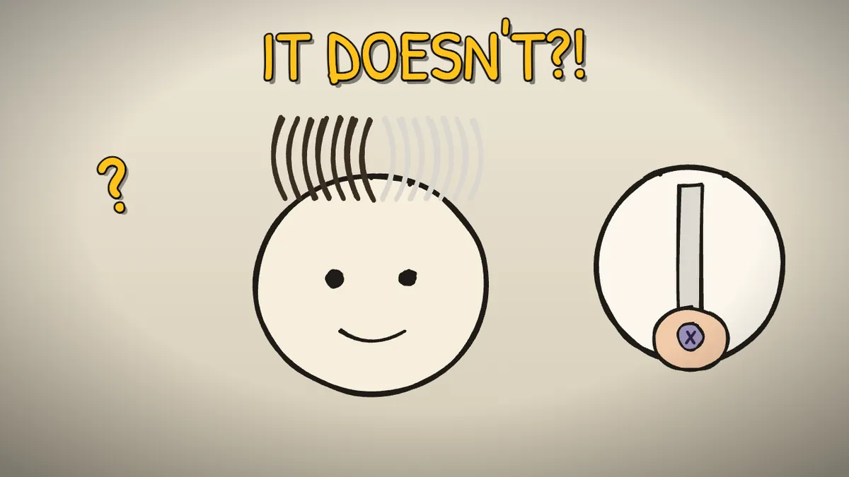 Munchrd illustration for: Why does your hair turn grey?