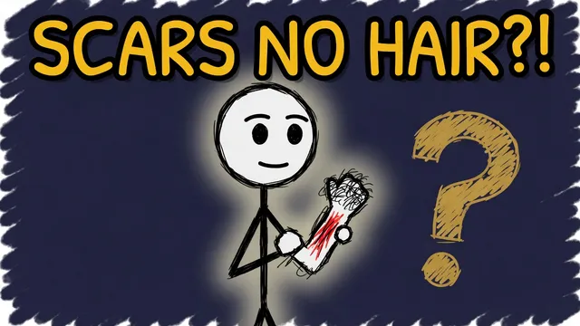 Munchrd: Why don't scars grow hair?