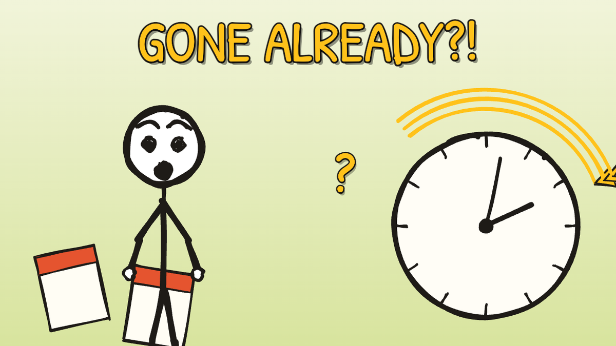 Munchrd illustration for: Why does time feel faster as you get older?