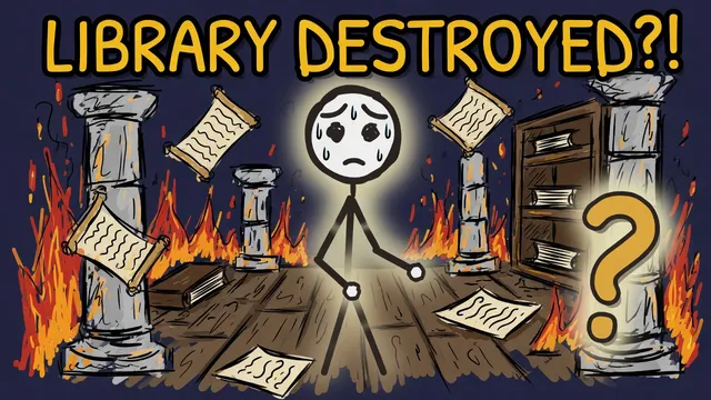 Munchrd: Why was the Library of Alexandria destroyed?