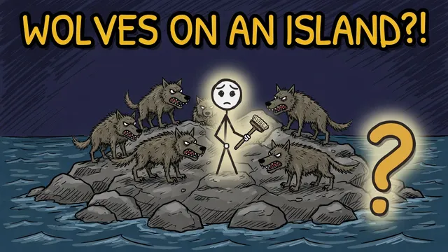 Munchrd: Why were Stone Age wolves found on an island they couldn't swim to?