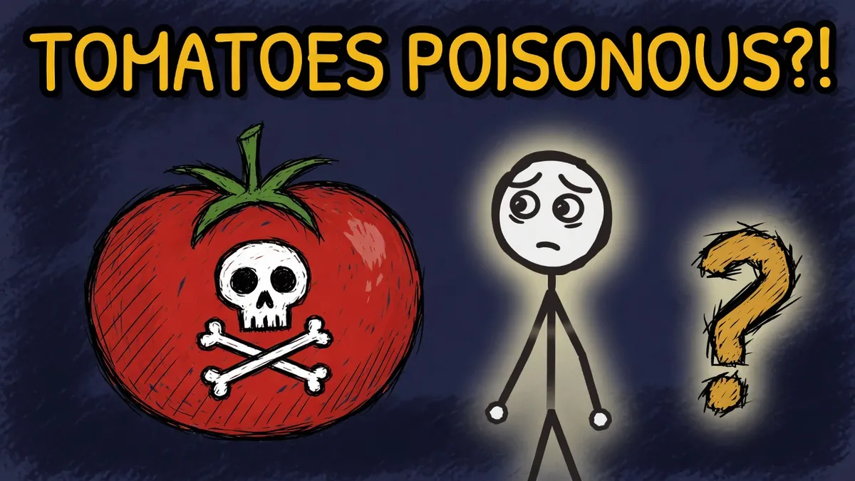 Munchrd illustration for: Why were tomatoes thought poisonous?